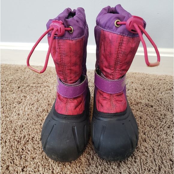 Sorel Flurry disney elsa frozen snow boots girls little kid 12 - Picture 2 of 7